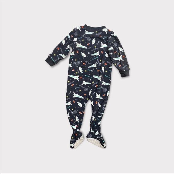 CARTER'S | 3/$15 Baby Boy Space Sleeper - Picture 1 of 4